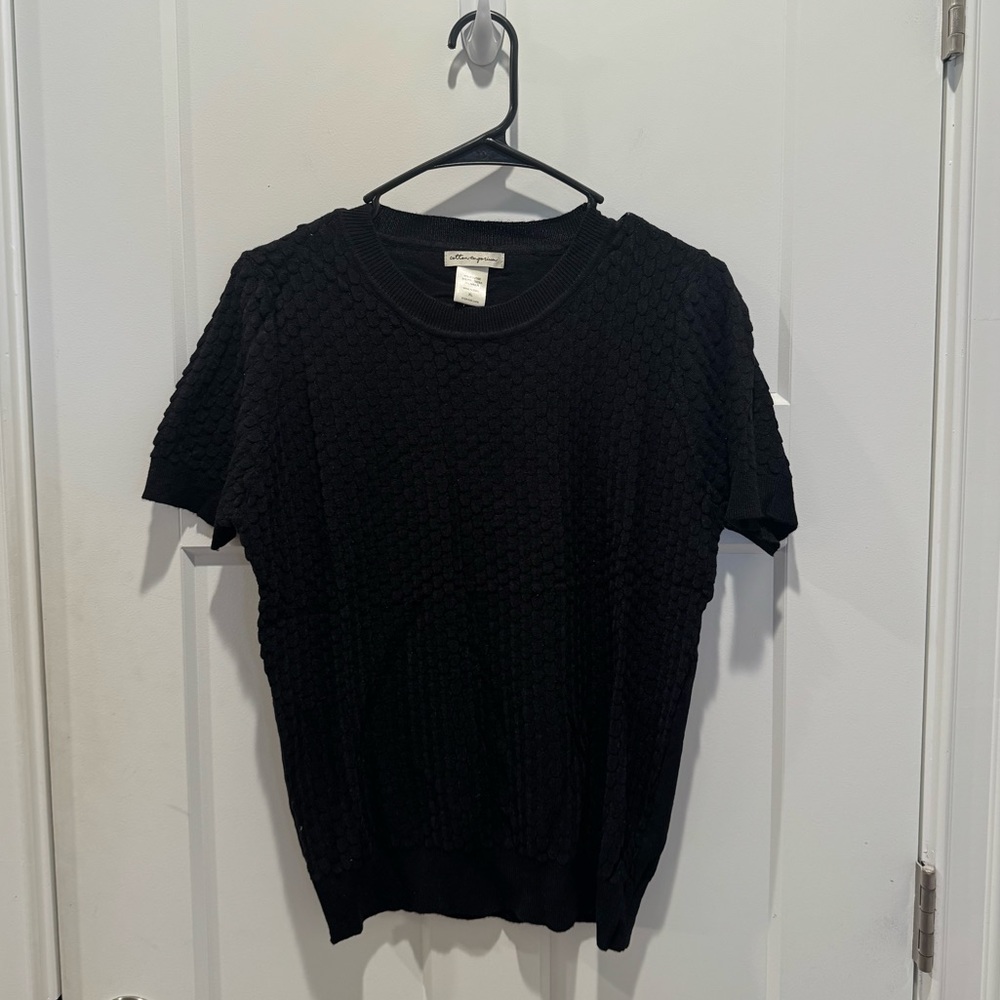 Cotton Emporium Short Sleeve Knit Top
